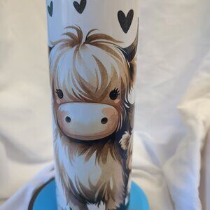 Mama and baby cow 20 oz tumbler